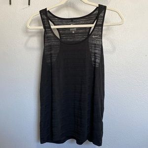 Nike black tank top. Size Small